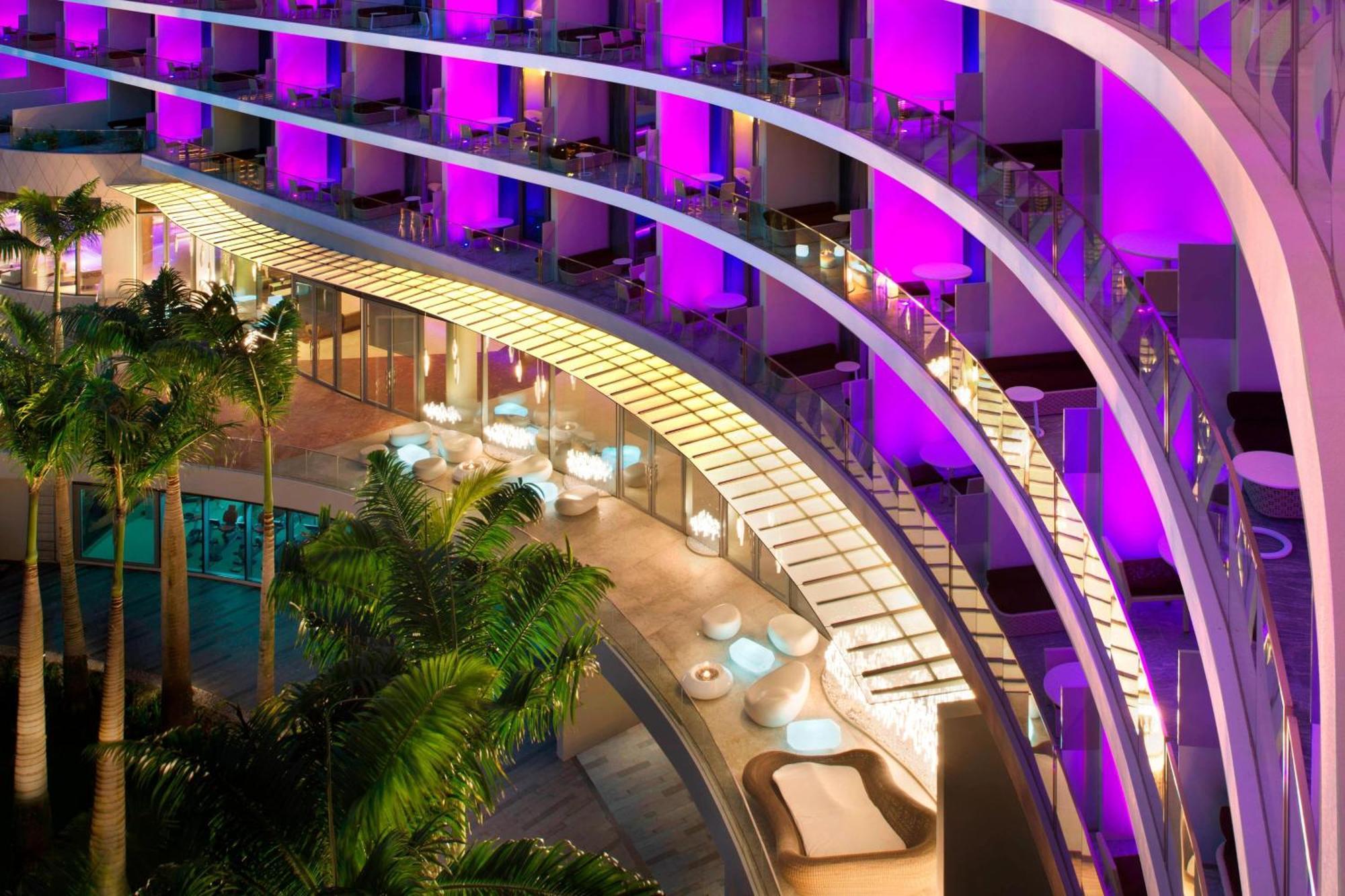 W Singapore - Sentosa Cove Екстериор снимка The interior of the W Hotel in San Francisco