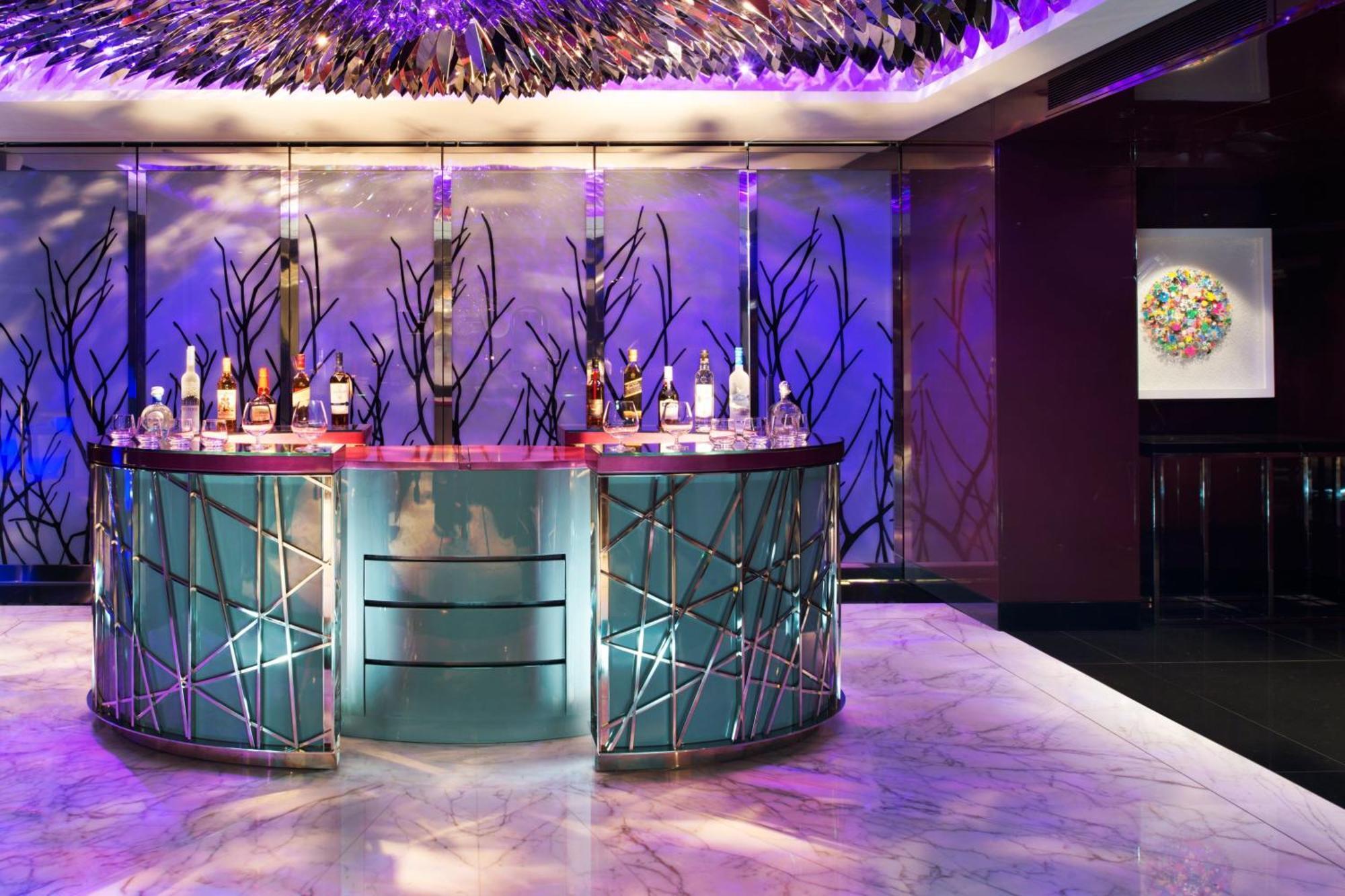 W Singapore - Sentosa Cove Екстериор снимка The bar at the nightclub