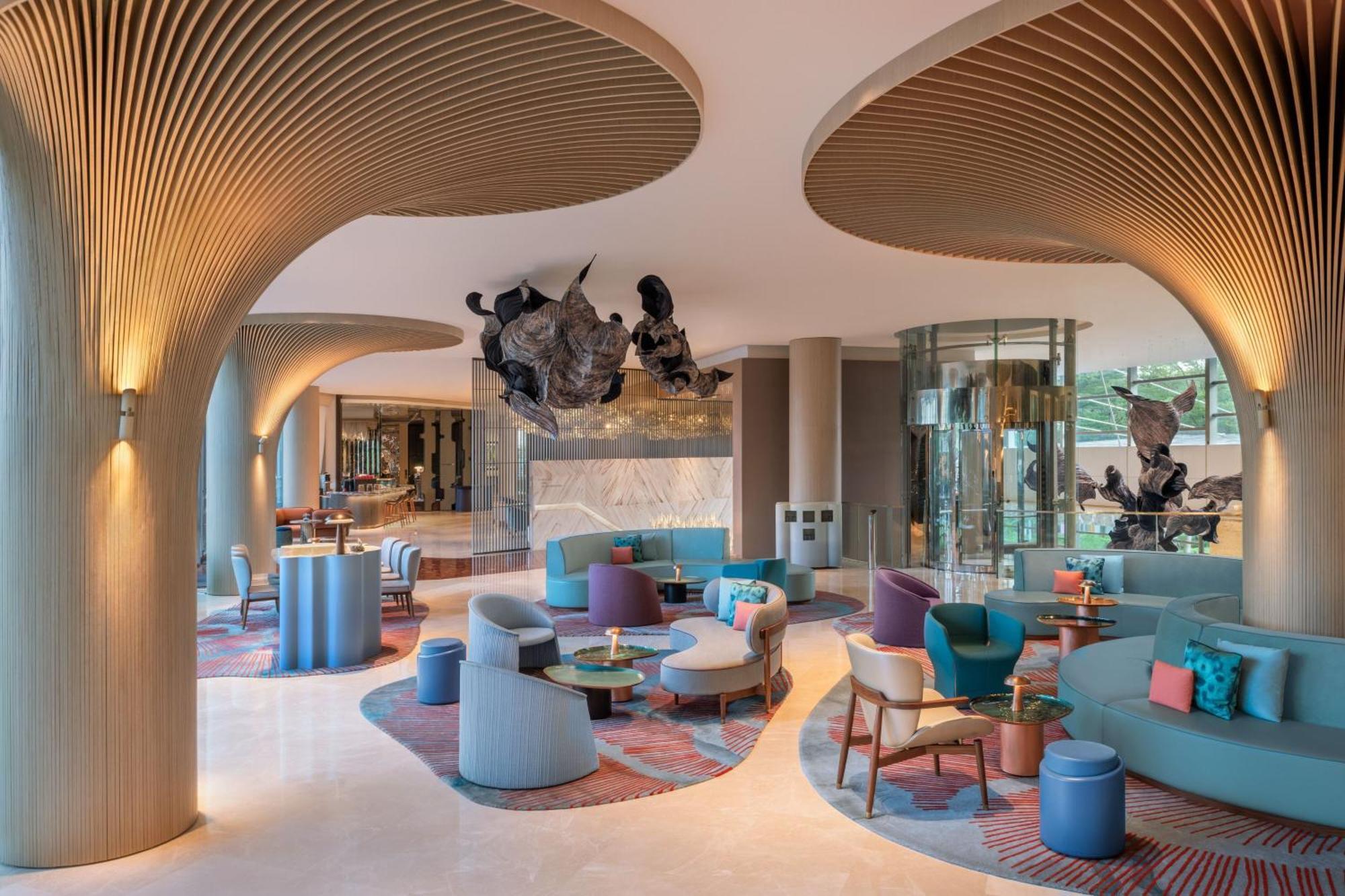 W Singapore - Sentosa Cove Екстериор снимка The lobby of the hotel