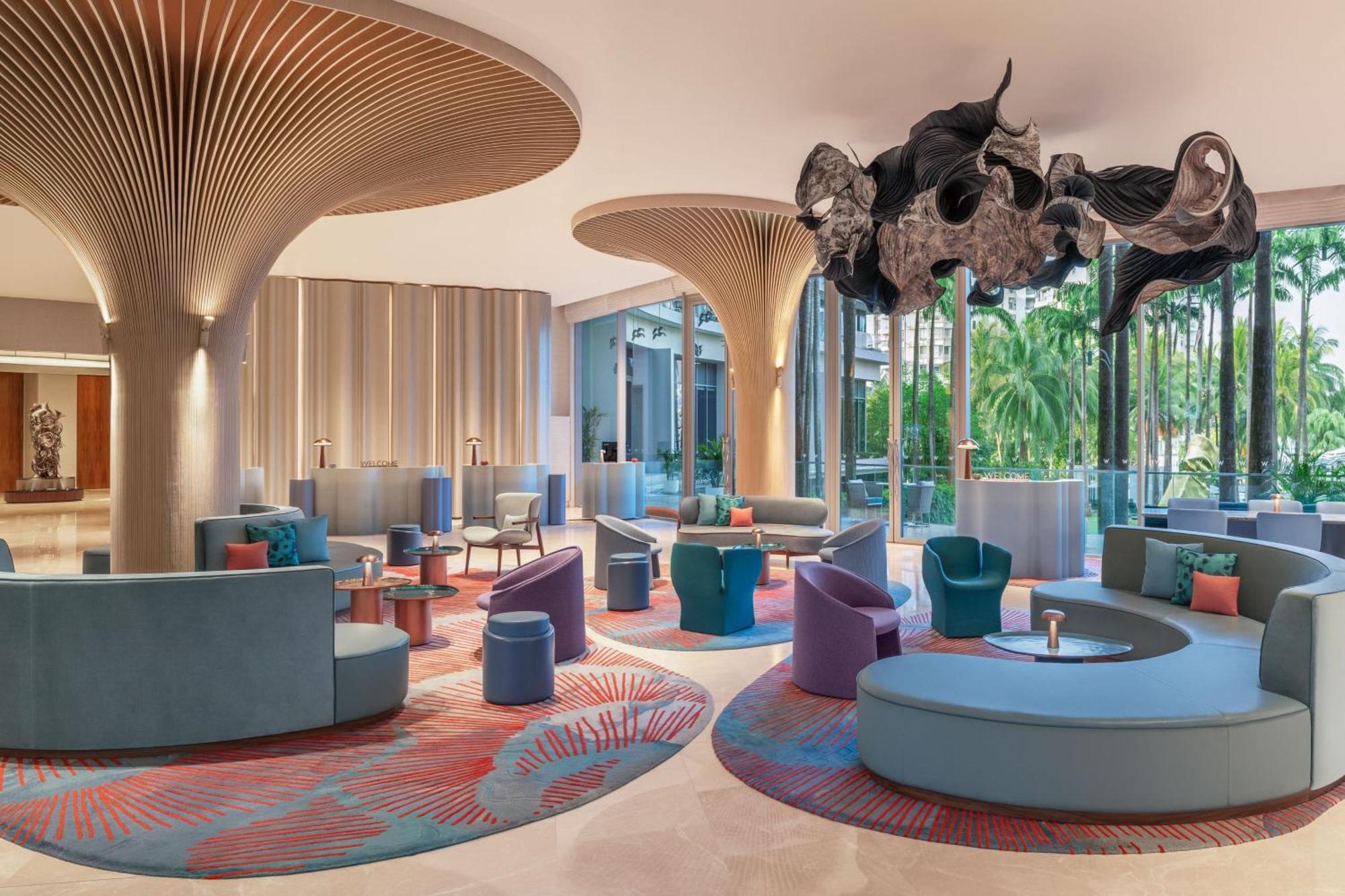 W Singapore - Sentosa Cove Екстериор снимка The lobby of the hotel