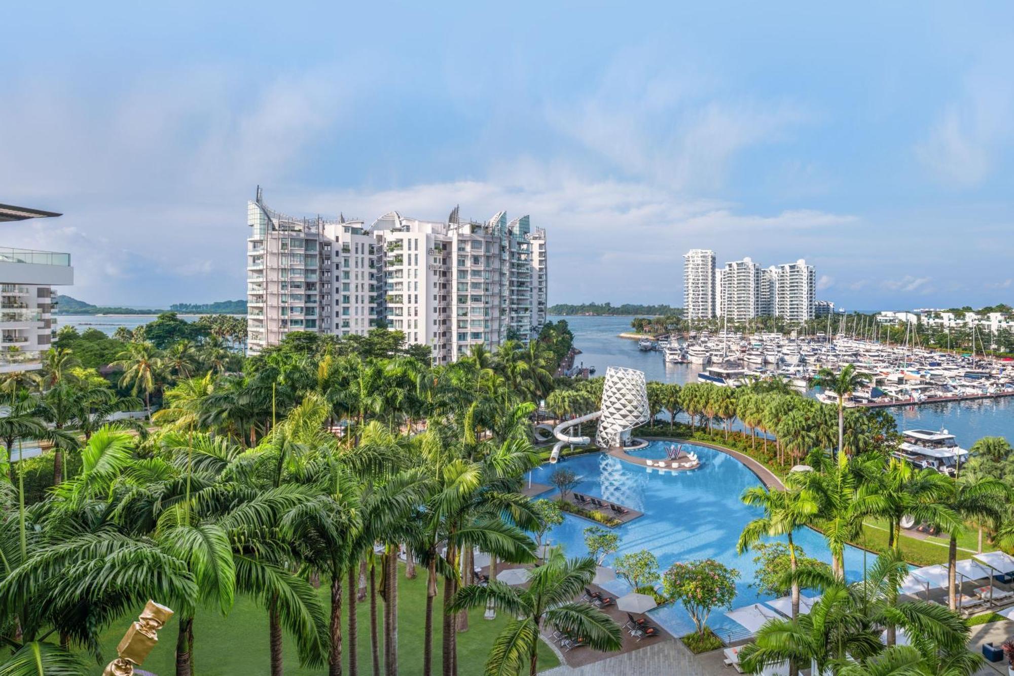 W Singapore - Sentosa Cove Екстериор снимка Marina East