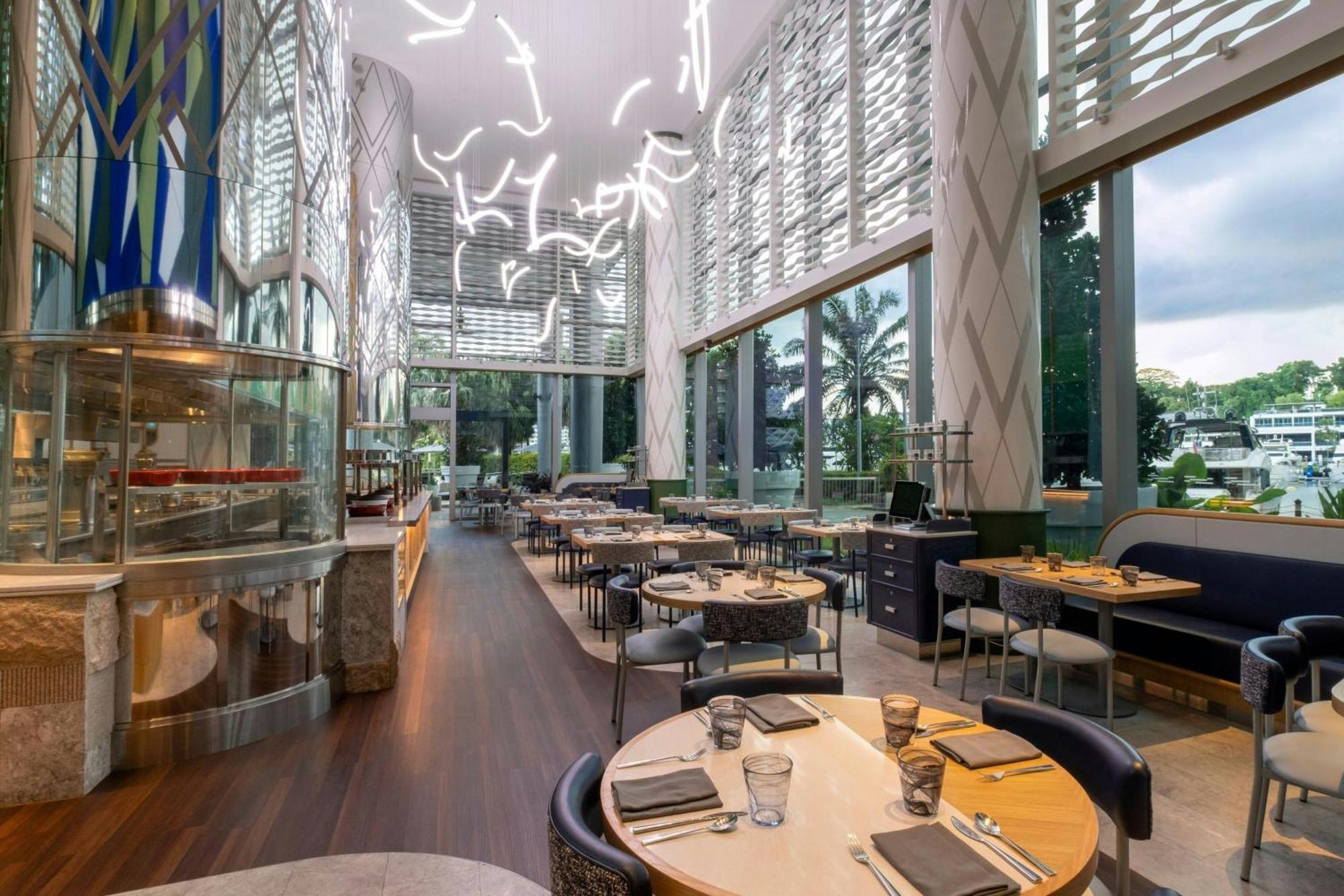 W Singapore - Sentosa Cove Екстериор снимка The interior of the restaurant